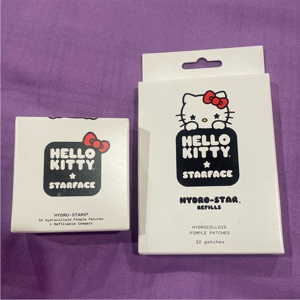 💕NEW LE STARFACE X HELLO KITTY HYDROSTARS ACNÉ PATCHES W/ REFILLS💕